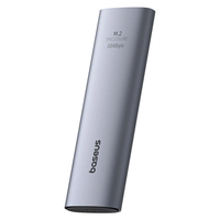 Baseus BS-OH194 M.2 NVMe SSD Enclosure Case 10Gbps M.2 to USB Type-C 3.2 Gen2 Metal External Adapter SSD Case
