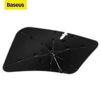 Baseus Car Windshield Sun Shade Double-Layered Sunshades Umbrella Foldable Sun Protector for Car Front Window Protection