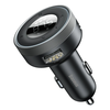 Baseus CCLH-01 bluetooth V5.0 FM Transmitter Dual USB Car Charger LED Digital Display Wireless Radio Adapter Auto Aux Ra