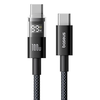 Baseus Display 2 PD100W Type-C to Type-C LED Display Cable Fast Charging Data Transmission Tin-plated Copper Core Line 1