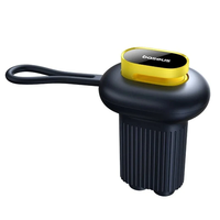 Baseus Double-Headed Car Safety Hammer Alloy Steel Emergency Escape Hammer Hidden Push-Style Cutter Window Breaker Rescu