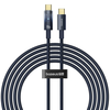 Baseus Explorer Series PD100W Type-C to Type-C Cable Fast Charging Data Transmission Copper Core Line 1M/2M Long for iPh