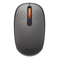Baseus F01B Tri-mode Wireless Mouse 800-1600DPI Mute Mice 2.4G/BT5.0/BT3.0 Ergonomics for PC Laptop Office Computer