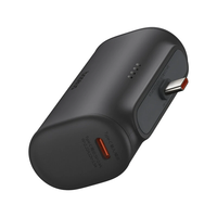 Baseus PPWCO5T 20W 17.64Wh 4900mAh Power Bank Plug-type External Battery Power Supply with 1 Input & 2 Outputs Support Q