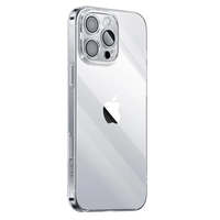 Baseus Simple Series Transparent Mobile Phone Case for iPhone 16 Pro Max Shockproof Protective Mobile Cover with Airbag