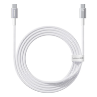 Baseus Tungsten Gold Series PD100W Type-C to Type-C Cable Fast Charging Data Transmission Copper Core Line 1M/2M Long fo