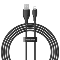 Baseus Ultra-Fast 2.4A USB-A to iP Cable Fast Charging Data Transmission Copper Core Line 1M/2M Long for iPhone 14 14Pro