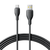 Baseus Ultra-fast Series 6A 100W USB-A to Type-C Cable Fast Charging Data Transmission Copper Core Line 1M/2M Long for i