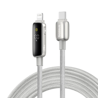 Baseus Vipow 20W USB-C to iP Digital Display Cable Fast Charging Data Transmission Thickened Copper Core Line 1M/2M Long