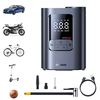 Baseus Wireless Car Air Pump LCD Digital Display Electric Tire Inflator Portable Air Compressor for Car Motorcycles Bicy