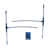 BAYCK 915Mhz Dual Core RX Long Range TCXO Diversity Receiver with Antenna for FPV Racing Drone