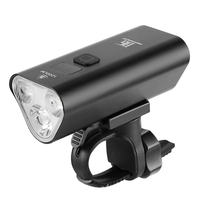 BENGGUO 1200LM Bike Headlight 6 Cycling Flash Lamp Light Modes Aluminum Alloy Waterproof Type-C Charging Bicycle Front L