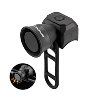 BENGGUO Bicycle Horn 120dB High Sound Bike Bell Horn 5 Light Modes 200mAh Type-C Waterproof Electric Horn for Cycling