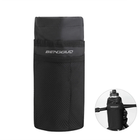 BENGGUO Bike Water Bottle Bag Handlebar Hanging Thermal Insulation Ice-retaining Lightweight Portable Bicycle Front Bag