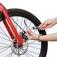 BENGGUO Portable Bike Air Pump High-Pressure Power Waterproof 100g Lightweight Mini Hand Pump for Bike Basketball Footba