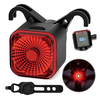 BENGGUO Smart LED Digital Display Bike Taillight Brake Sensing IPX6 Waterproof 500mAh Long Battery Life USB Charging War