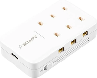 BETAFPV 6 Ports 1S Battery Charger 5-12V Input Type C 1A for 1S BT2.0 PH2.0 Lipo Battery