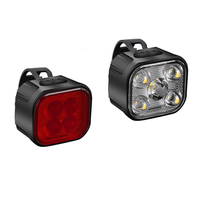 Bike Headlight 1000mAh Battery 4 Light Modes Type-C USB Charging Waterproof Lightweight Front Light Taillight for Night