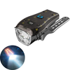 BIKIGHT Bike Headlight 4 LED Large Beads 2000mAh Battery Dual Distance Beam Design Waterproof 4 Light Modes Type-C Fast