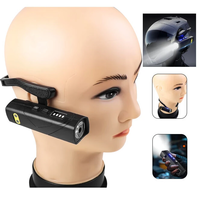 Bikight Dual Light Source Hangers Ears XPG LED Headlamp Built-In Battery USB Rechargeable Power Induction Headlight Remo