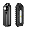 Bikight LED Red Blue Caution Emergency Police Clip Light USB Rechargeable Shoulder Flashing Warning Safety Torch Bicycle