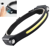 BIKIGHT LX300 2XPE+COB Induction Headlight 1200mAh 270° Wide Range 350LM 5 Lighting Modes Type-C Rechargeable Head Torch