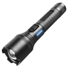 BIKIGHT Powerful XHP60 Flashlight Super Bright Portable Torch USB Rechargeable Outdoor Camping Tactical Zoomable Flash L