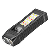 Bikight SD-851 Mini Flashlight with COB Side Light 8 Lighting Modes 250 Lumens Magnetic Waterproof Type-C Rechargeable E