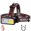 Bikight T142 Smart Sensor Powerful Type-C LED Headlamp 6 Modes 18650 Torch Built-in Battery Rechargeable Camping Fishing