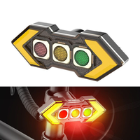 BIKIGHT Wireless Remote Control Left Right Turn Signals Bicycle Taillight Intelligent Brake Sensing Safety Warning Cycli