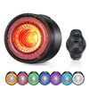 BIKIGHT Wireless Smart Brake Sensing Bike Taillight 600mAh Battery 15 Light Modes USB-C Rechargeable IP66 Waterproof Alu