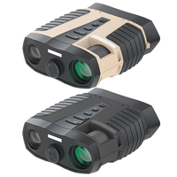 Binoculars with Camera Night Vision Scope 4X Optical Zoom 8X Digital 3 LCD Screen 2.5K Video 3W IR Waterproof IP65 for