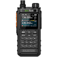 BinTolk BT7700 Walkie Talkie Multi Band Wireless Bluetooth Phone Programming Noise Reduction AM FM Type-C Charging Ham R