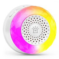 BJQ001 Tuya WiFi Diamond Sound and Light Alarm with 4 Light Modes Smart Life APP Voice Control Wire-free CO VOC PIR Moti