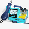 BK602S EU Plug 2-In-1 Soldering and Hot Air Rework Station 90W Integrated LCD Display Auto Sleep PID Temperature Control