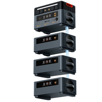 Blackview OSCAL PowerMax2400 Dual-speaker Portable Power Station with Battery Pack Kit 1872Wh to 20592Wh LiFePO4 Battery