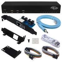 BliKVM Switch V2 High Definition Multimedia Interface-compatible 8-Channel KVM+ATX Switch Metal Case 8 in 1 Out for 8 Ho