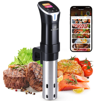 BlitzHome® SV2401C 1100W Smart Sous Vide Cooker APP Control Thermal Immersion Circulator Machine with Color Touchscreen
