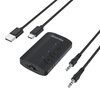 BlitzMax BM-LE505 bluetooth Adapter bluetooth Transmitter Receiver 2 in 1 Mini Wireless with 3.5mm Audio Cable Dual Link