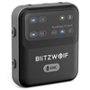 BlitzWolf® BW-LE523 2 in 1 Audio Adapter Bluetooth V6.0 Receiver Transmitter Clip-on Design AAC LC3 ENC Wireless Broadca