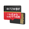 BlitzWolf® BW-TF4 Class 10 A2 V60 UHS-1 TF Memory Card 64GB 128GB 256GB 512GB Micro SD Card Read Speeds Up to 180MB/s Su