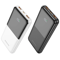 BOROFONE BJ36 22.5W 37Wh 10000mAh Power Bank External Battery Power Supply with Dual 22.5W USB-A+20W USB-C Fast Charging
