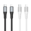 BOROFONE BX88 PD 20W Type-C to iP Silicone Cable Fast Charging Data Transmission Copper Core Line 1M Long For iPhone 14