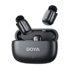 BOYA Mini Wireless Lavalier Lapel Microphone AI Intelligent Noise Cancelling Mic for iPhone Android Type-C Phone Live Br