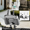 BRDRC RC / RC 2 Screen Remote Control Riding Bracket Action Camera Holder Bike Handle Clamp Bicycle Mount for DJI MINI 4