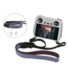 BRDRC RC Smart Remote Control Lanyard Neck Strap PU Leather Adjustable Hanging Buckle Rope for DJI Mini 3 PRO / Mavic 3