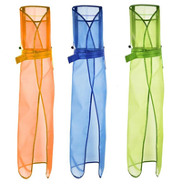 Breathable Mesh Lawn Mowing Apron Safety Protection Full Body Coverage Adjustable Waist Strap with Storage Pocket Garden