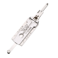 BSHAPPLUS NSN14 Dr/Bt 2 in 1 Car Door Lock Picks Decoder Unlock Tool Locksmith Tools