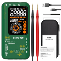 BSIDE V30 Digital Multimeter Infrared Thermometer Measures AC/DC Voltage Current Resistance Capacitance Frequency Dual P