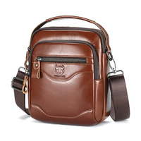 BULLCAPTAIN 8inch Cowhide Leather Men